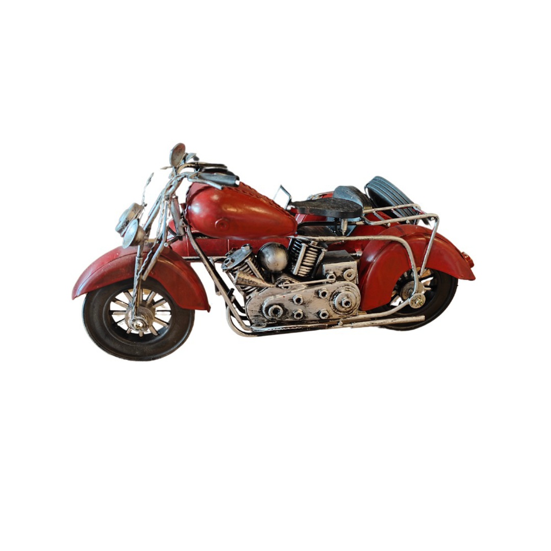 Vintage Motorbike Red image 0